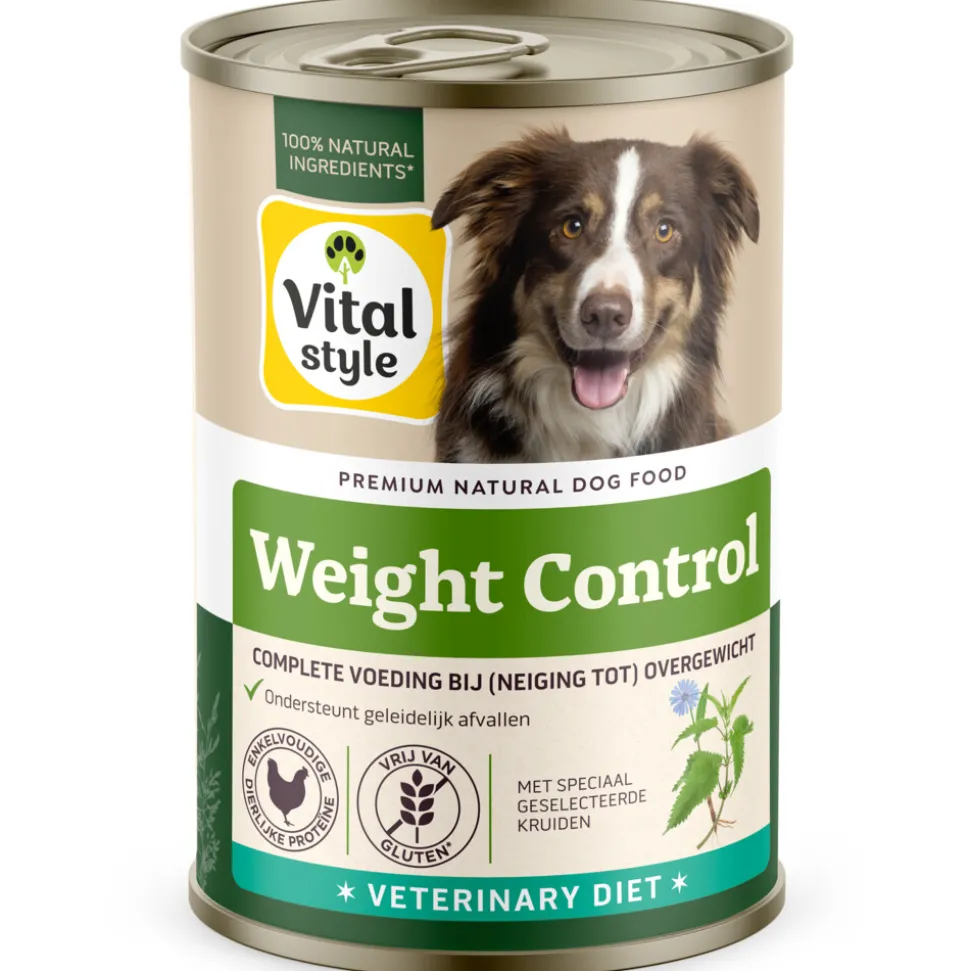 Vitalstyle Hondenvoer Blik Overgewicht 400 gr