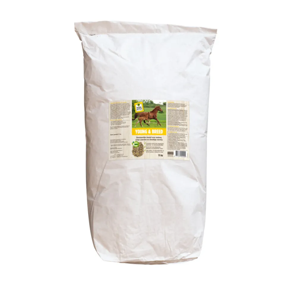Vitalstyle Paardenmuesli Young & Breed 15 kg