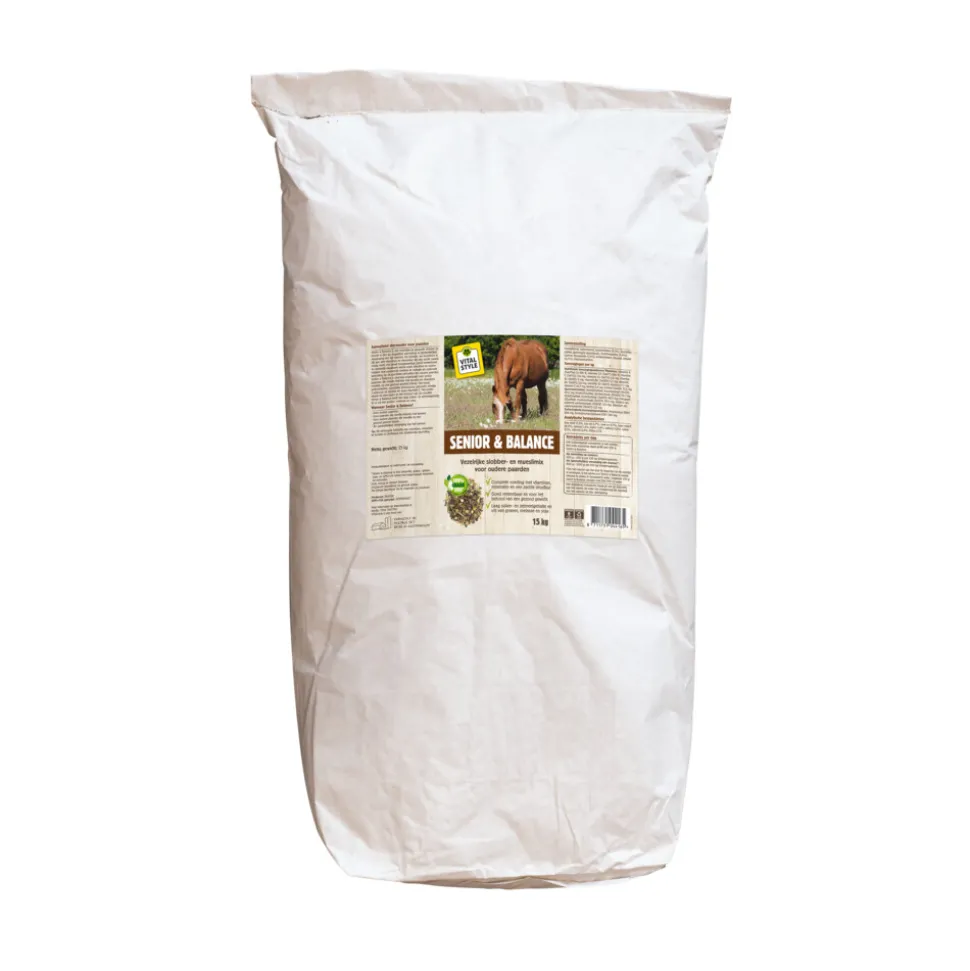 Vitalstyle Paardenmuesli Senior & Balance 15 kg