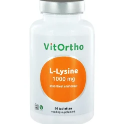 Vitortho L-Lysine 1000 mg 60 tabletten