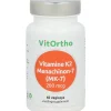 Vitortho Vitamine K2 Menachinon 7 60 vegacapsules