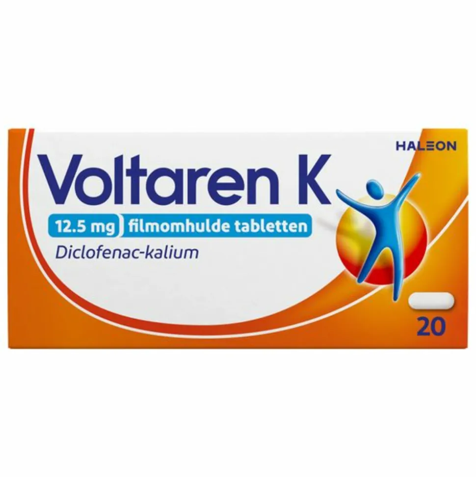 Voltaren K 12,5 mg Diclofenac kalium 20 tabletten