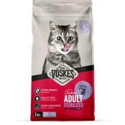 Voskes Kattenbrokken Sterilized Adult Kip 2 kg