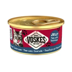 Voskes Kattenvoer Nat Tonijn met Zeebrasem 85 gr