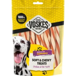 Voskes Kip - Vis Twists 100 gr