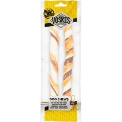 Voskes Stick Runderhuid, Rund en Kip 25 cm 2 stuks