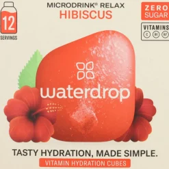 Waterdrop Microdrink Hydratatieblokjes Relax 12 stuks