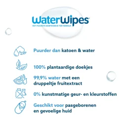 WaterWipes Billendoekjes 12x60 stuks = 720 stuks