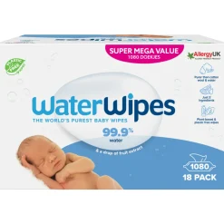 WaterWipes Billendoekjes 18x60 = 1080 stuks
