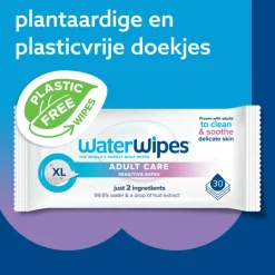WaterWipes Volwassen Doekjes Sensitive 6x30 = 180 stuks