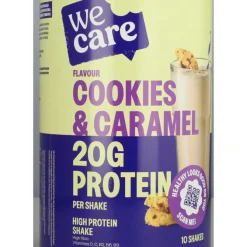 WeCare High protein Shake Cookies & Caramel 340 gr