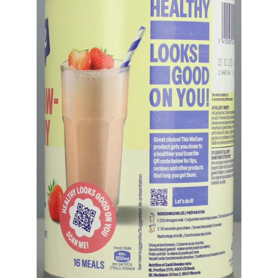 WeCare Meal Replacement Shake Strawberry 436 gr