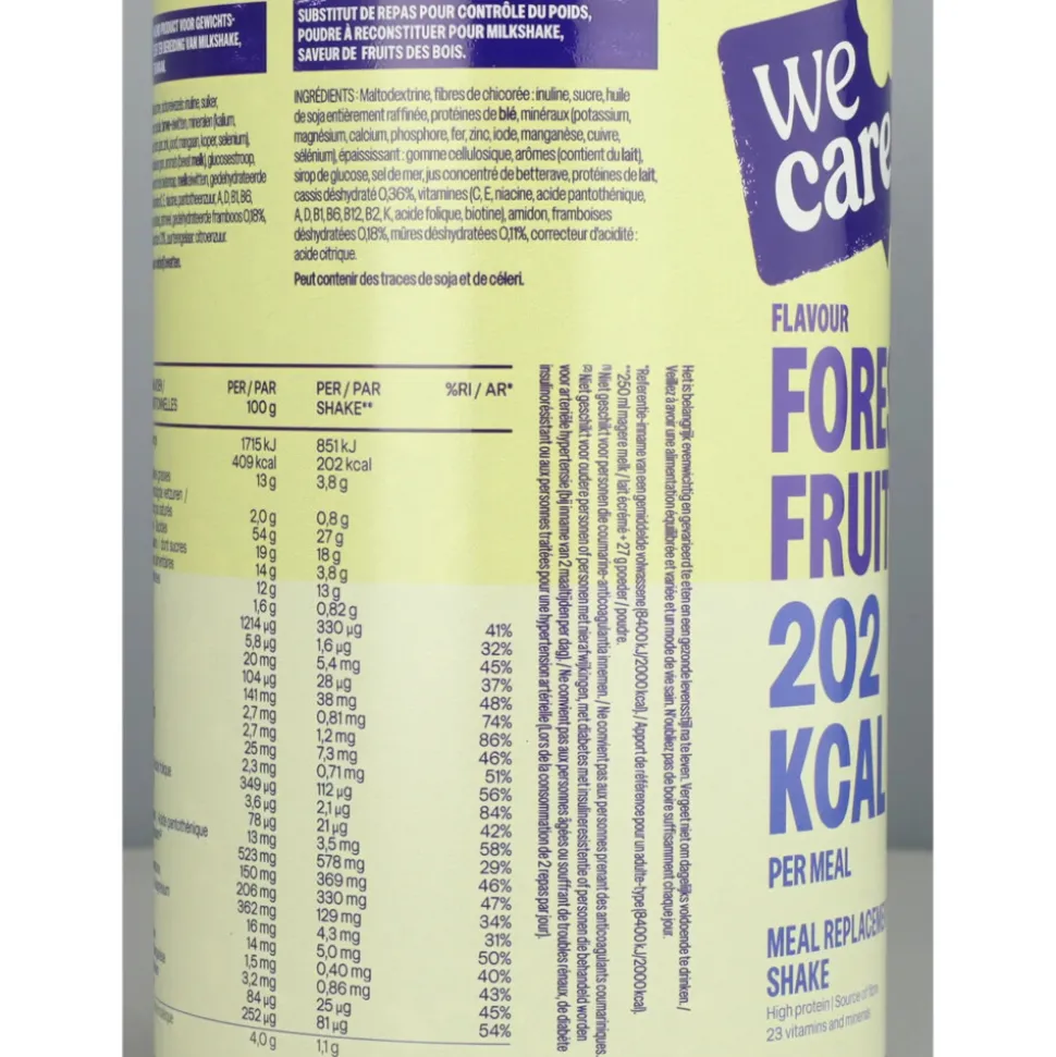 WeCare Meal Replacement Shake Forest Fruit 436 gr