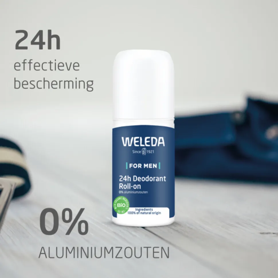 WELEDA 24h Roll-On Deodorant Men 50 ml