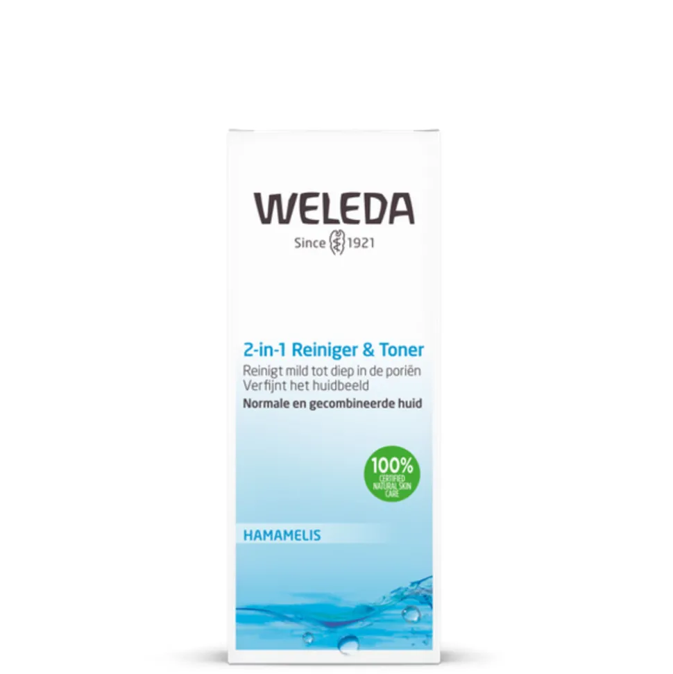 WELEDA Hamamelis 2-in-1 Reiniger & Toner 100 ml