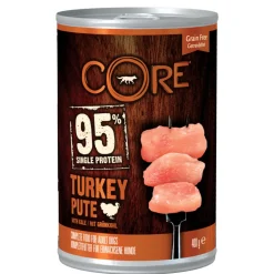 Wellness Core Hondenvoer Blik Kalkoen - Kool 400 gr