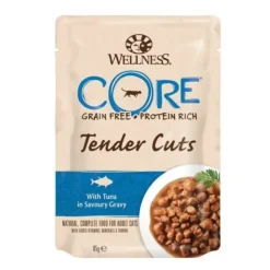 Wellness Core Kattenvoer Tender Cuts Tonijn 85 gr