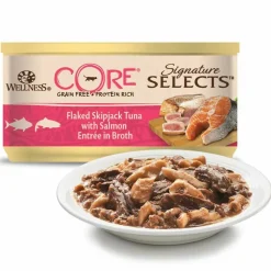 Wellness Core Kattenvoer Signature Selects Flaked 8-pack 8 x 79 gr