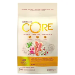 Wellness Core Kattenvoer Sterilised Kip - Kalkoen 4 kg