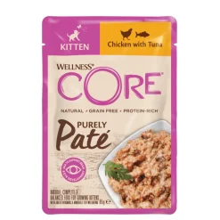 Wellness Core Purelypate Kitten Chicken 85 gr