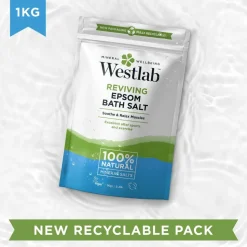 Westlab 100% Natuurlijk Badzout Reviving Epsom 1000 gr