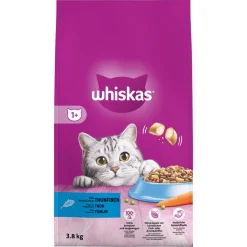 Whiskas 1+ Adult Katten Droogvoer Tonijn 3,8 kg