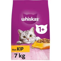 Whiskas 1+ Kattenbrokken Kip 7 kg