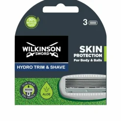 Wilkinson Hydro Trim & Shave Body & Balls Navulmesjes 3 stuks