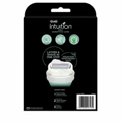Wilkinson Intuition 2 in 1 Sensitive Care Scheermes Voordeelverpakking 1 set