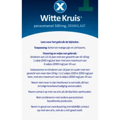 Witte Kruis Paracetamol Granulaat 10 sachets