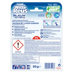 Witte Reus Toiletblok Blauw Actief Hygiëne