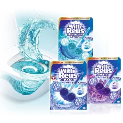 Witte Reus Toiletblok Blauw Actief Hygiëne