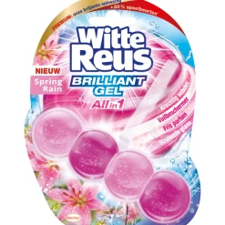 Witte Reus Toiletblok Brilliant Gel Spring Rain