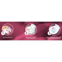 Witte Reus Toiletblok DeLuxe Delicate Magnolia