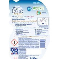 Witte Reus Toiletblok DeLuxe Delicate Magnolia 2 stuks