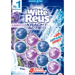 Witte Reus Toiletblok Kracht Actief Lavendel 2 stuks