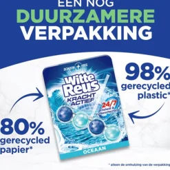 Witte Reus Toiletblok Kracht Actief Oceaan