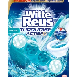 Witte Reus Toiletblok Turquoise Actief
