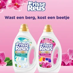Witte Reus Wasmiddel Frisse Reus Gel Orchidee 77 Wasbeurten 3,465 liter