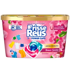 Witte Reus Wasmiddel Frisse Reus 3+1 Power Caps Orchidee 14 stuks