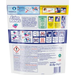 Witte Reus Wasmiddelcapsules 3+1 Power Caps Kleur 65 beurten