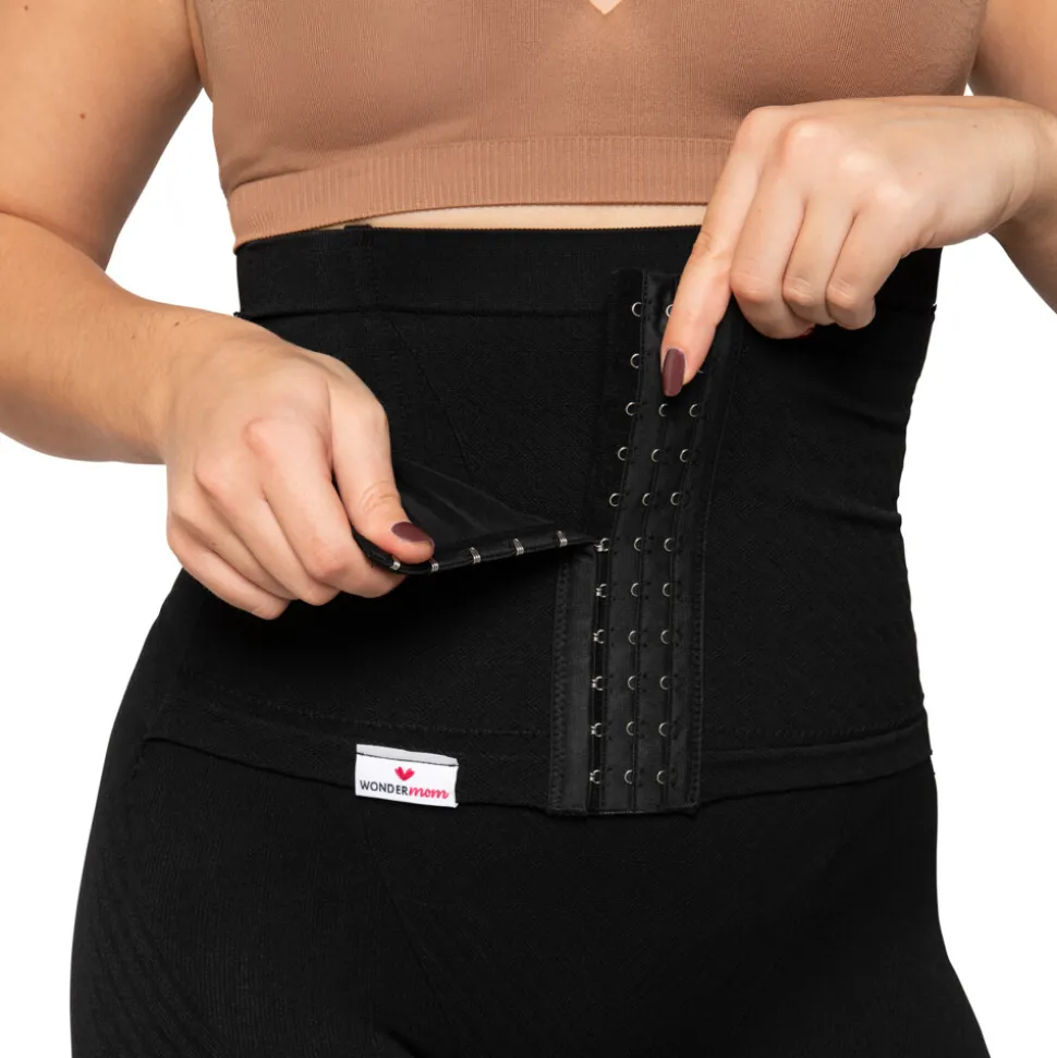 Wondermom Belly Binder Short Zwart