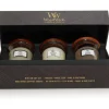 WoodWick Geurkaars Deluxe Geschenkset Mini Woody 3 x 85 gr