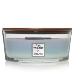 WoodWick Geurkaars Ellipse Trilogy Calming Retreat 454 gr
