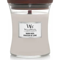 WoodWick Geurkaars Medium Warm Wool 275 gr