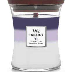 WoodWick Geurkaars Medium Trilogy Evening Luxe 275 gr