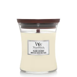 WoodWick Geurkaars Medium Island Coconut 275 gr