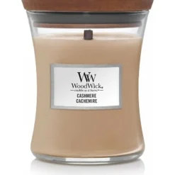 WoodWick Geurkaars Medium Cashmere 275 gr