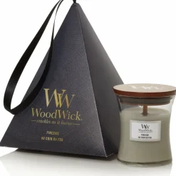 WoodWick Geurkaars Mini Fireside Deluxe Geschenkset 85 gr