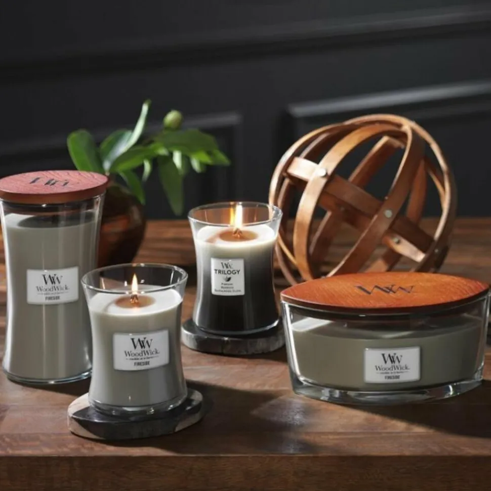 WoodWick Geurkaars Mini Fireside 85 gr